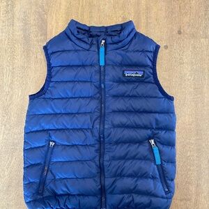 Patagonia Kids Blue Puffer Vest